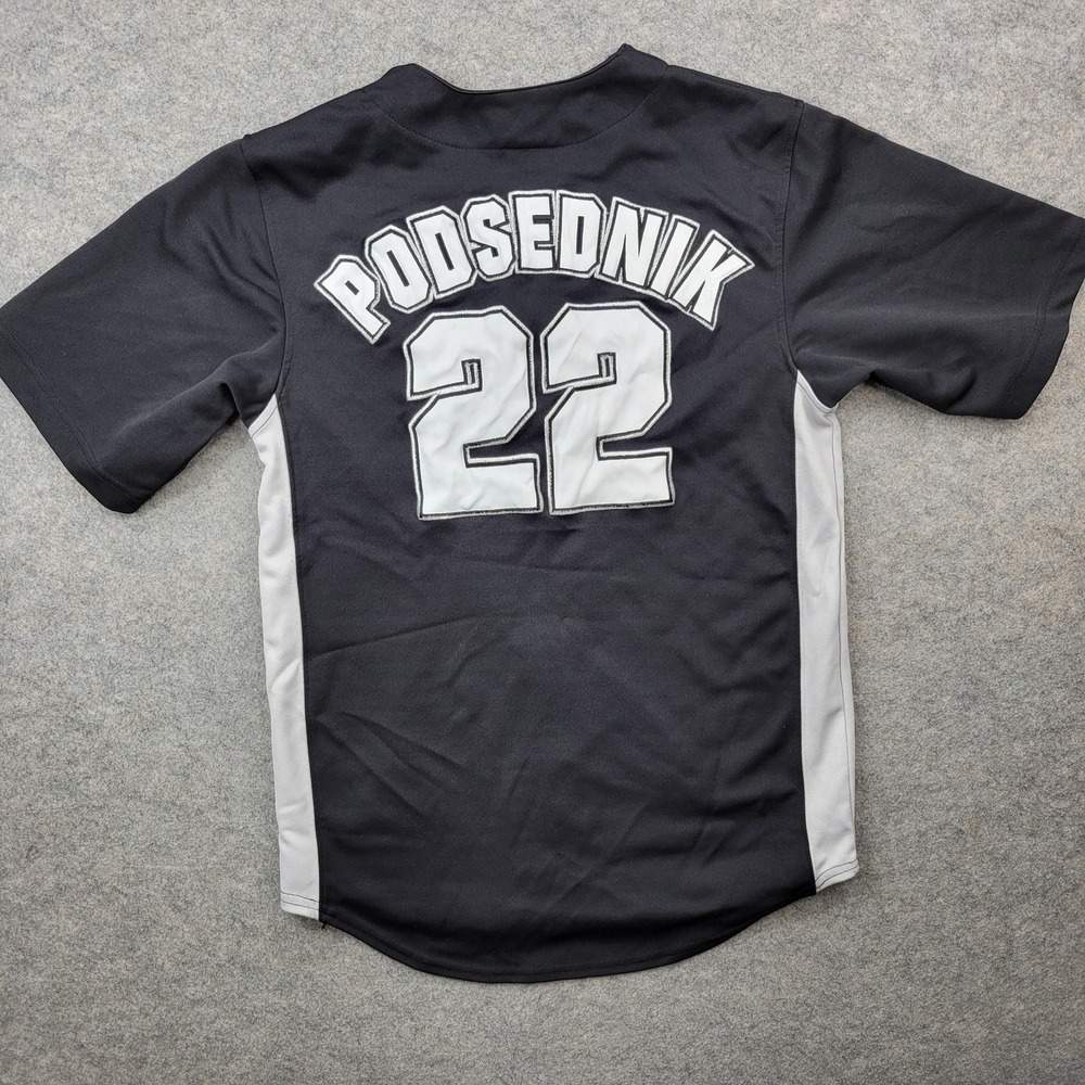 Chicago White Sox Jersey Youth Medium MLB Baseball Shirt Scott‎ Podsednik Boys